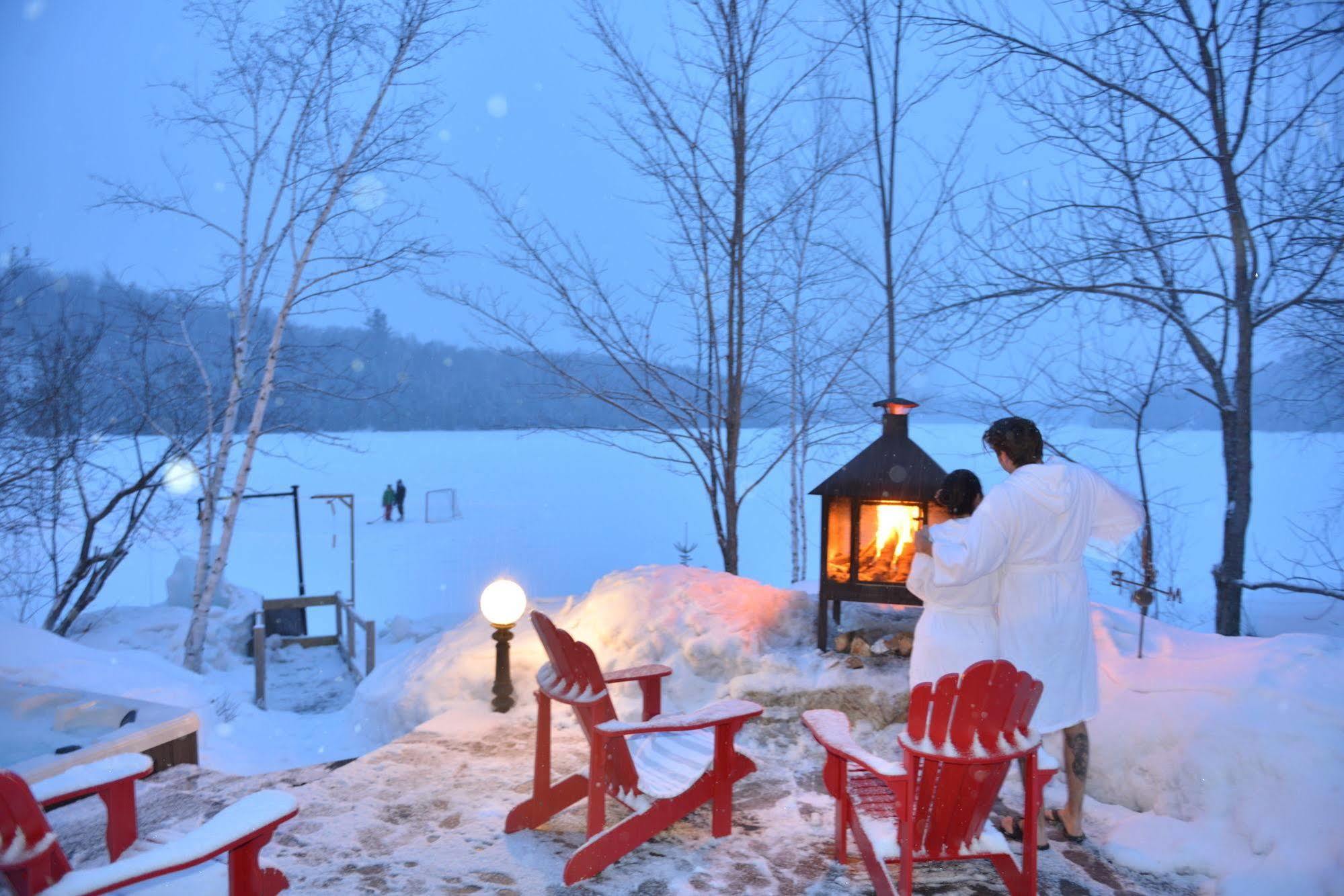 Auberge Du Lac Morency Saint Hippolyte Dış mekan fotoğraf